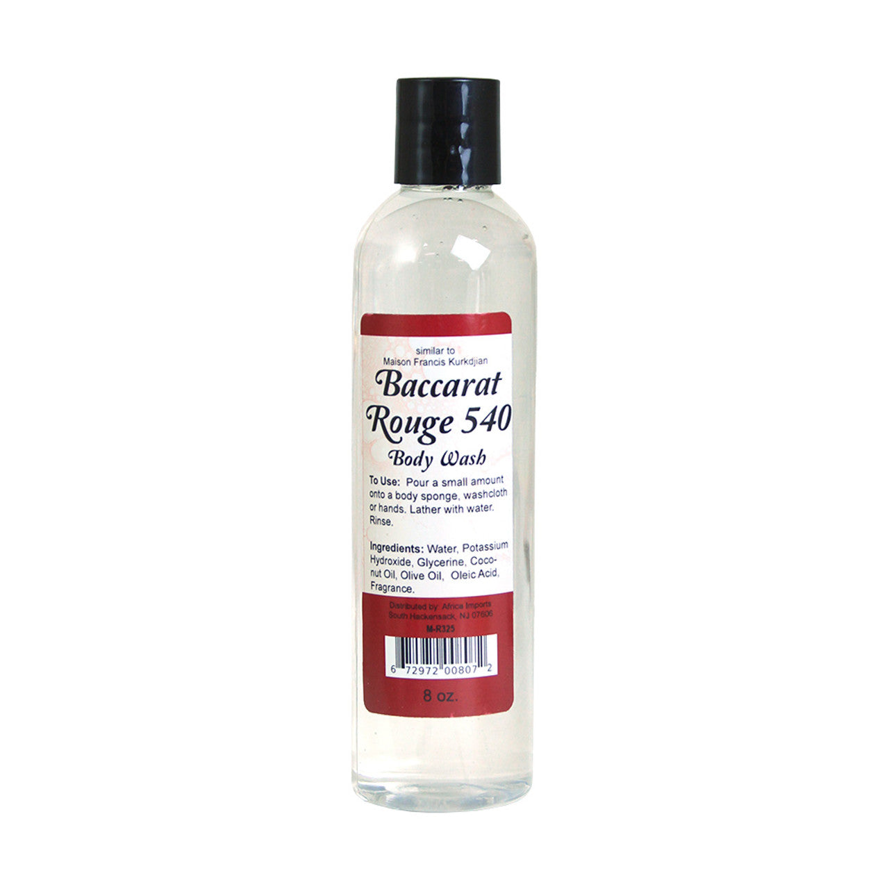 MAISON FRANCIS KURKDIJIAN: BACCARAT ROUGE 540 BODY WASH 8oz